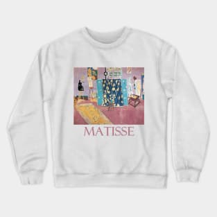 The Pink Studio (1911) by Henri Matisse Crewneck Sweatshirt